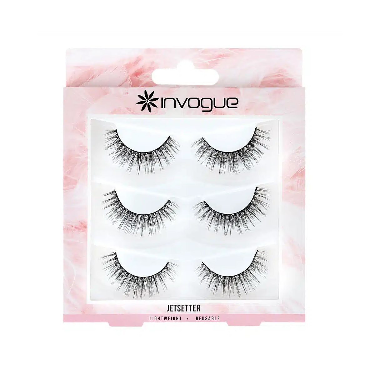 Invogue Cat Eye Lashes Multipack – Jetsetter & Holiday Feels 3 Pairs Faux Mink