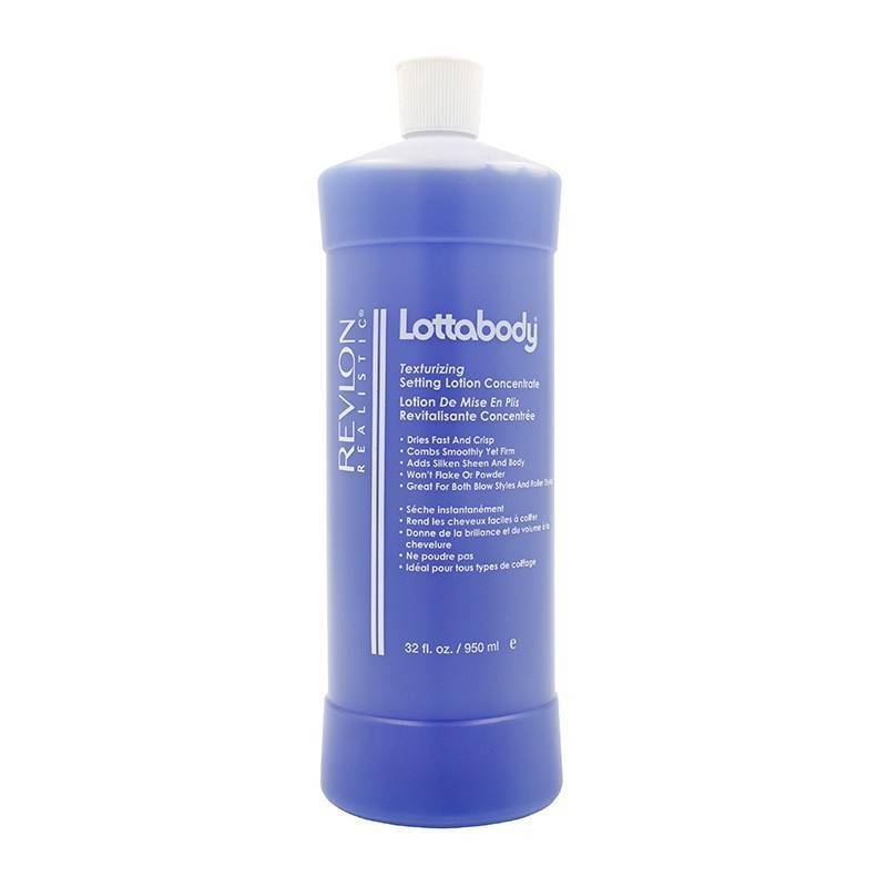 Lottabody Professional Setting Lotion Concentrated Hair Styling 8oz