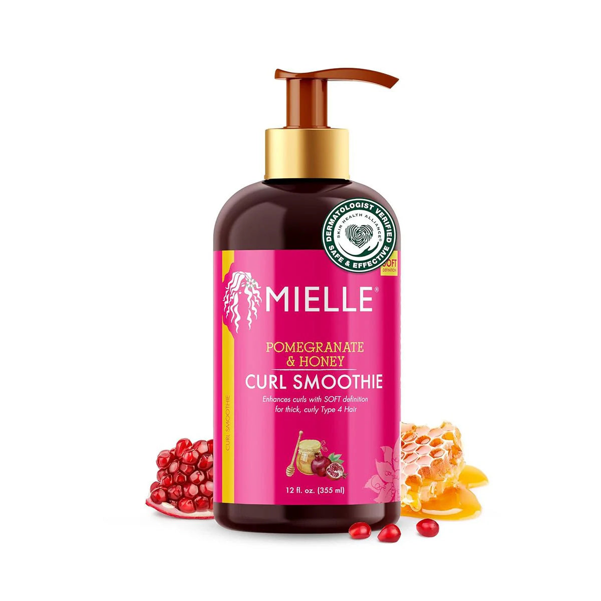 Mielle Organics Pomegranate & Honey Curl Smoothie 355ml Moisturizing Styling Cream