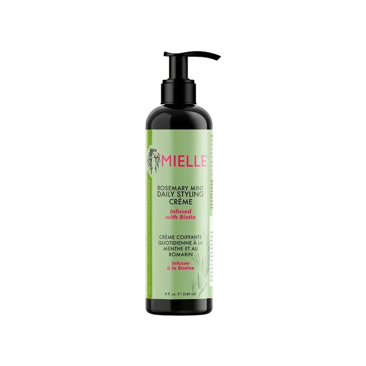 Mielle Rosemary Mint Daily Styling Creme 8 oz for Moisture & Hair Styling