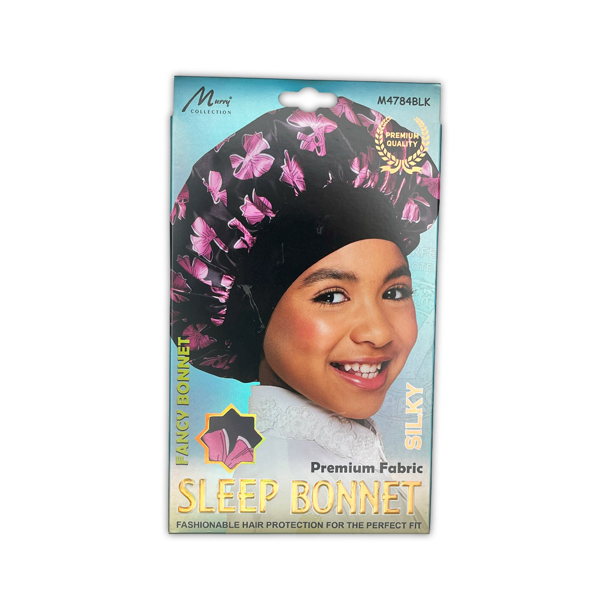 Murry Collection Fancy Silky Sleep Bonnet Premium Fabric Extra Wide