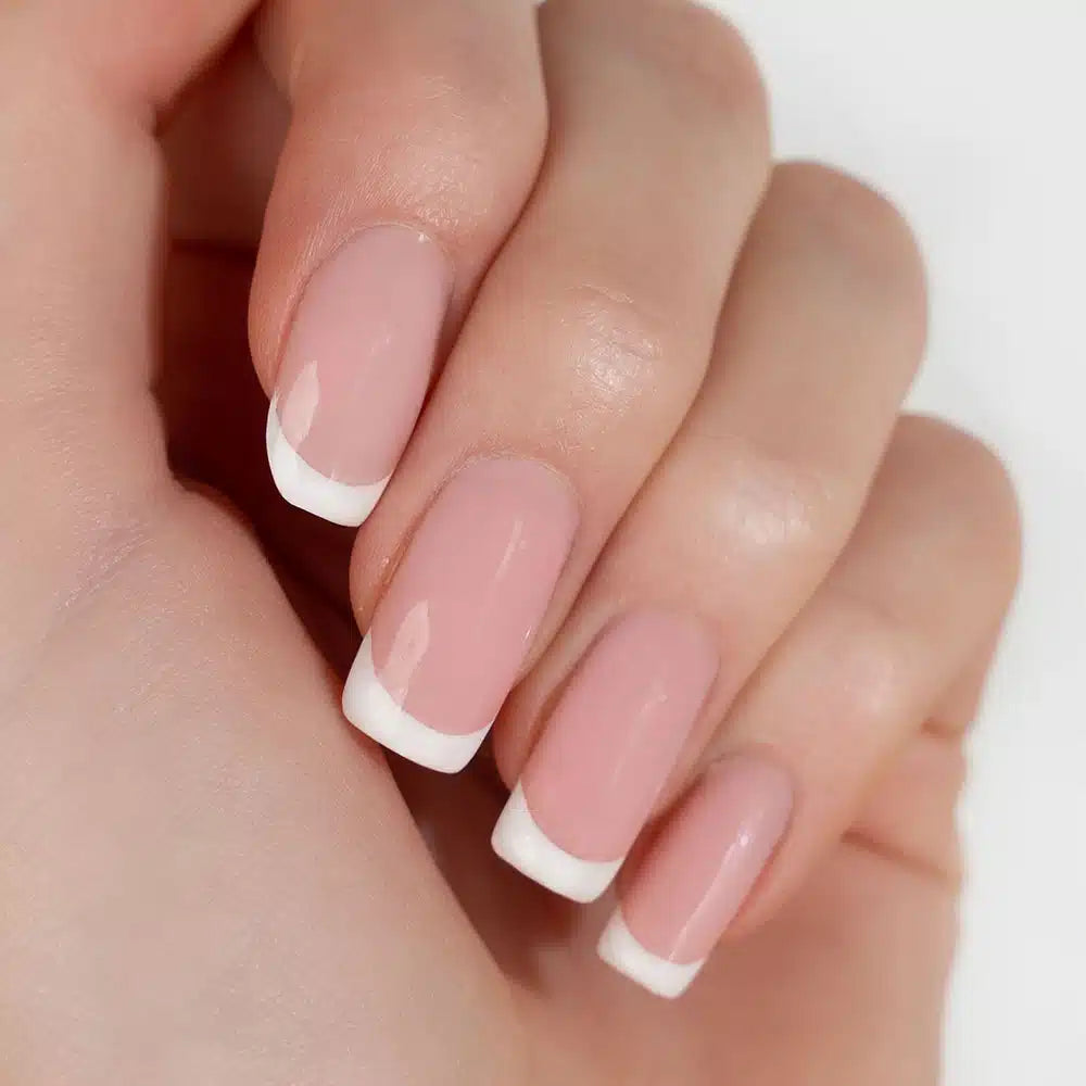 Nail HQ French Manicure Trio Set – Nude Base, White Tip & Milky Top Coat Nail Polish Kit