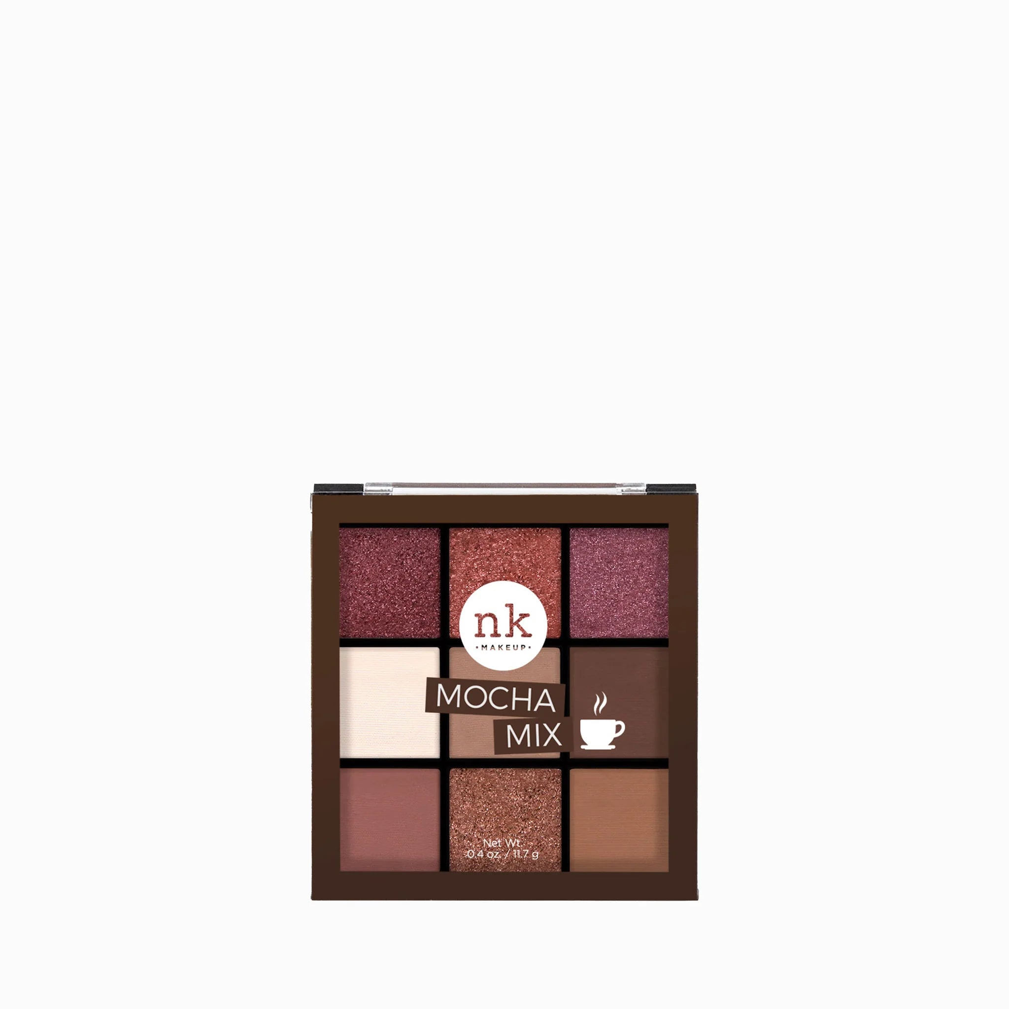 Nicka K Mocha Mix Nine Color Eyeshadow Palette – Matte & Shimmer Shades
