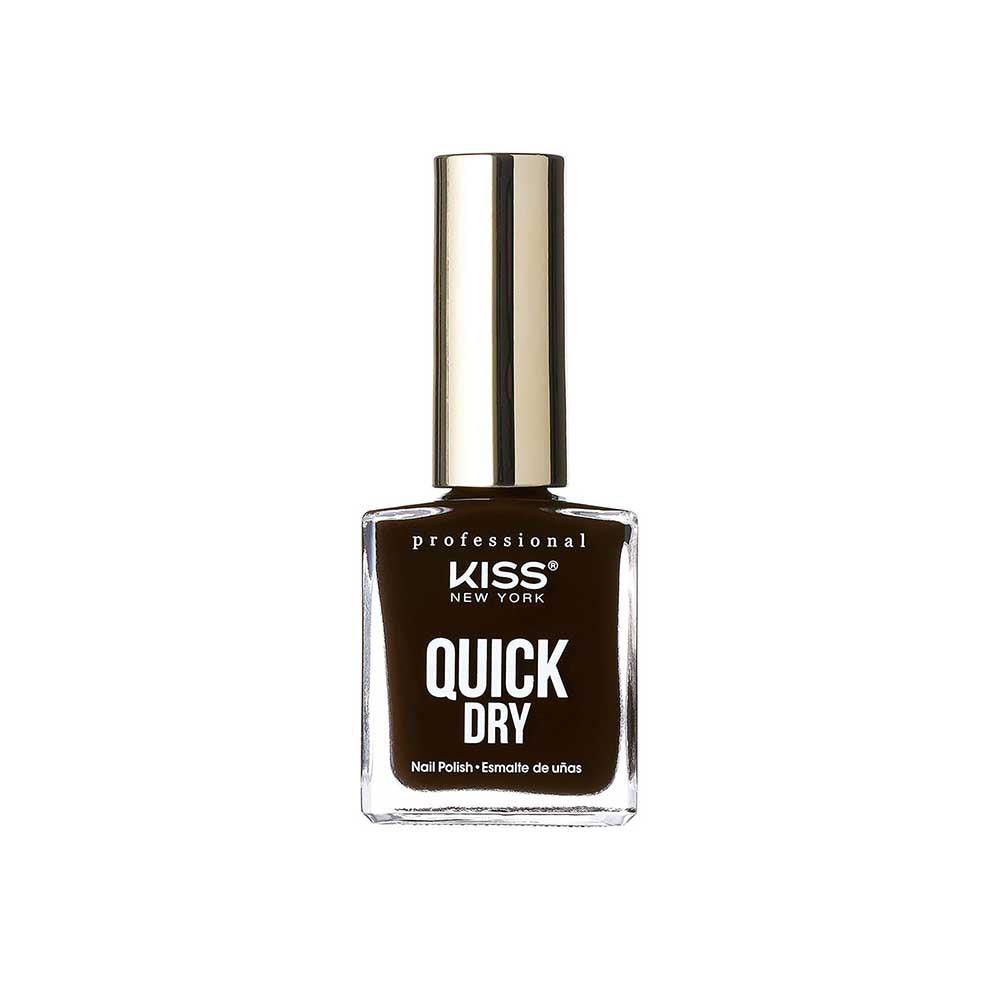 Red By Kiss Quick Dry Nail Polish Fast Dry 1 Minute Chip Resistant Shine