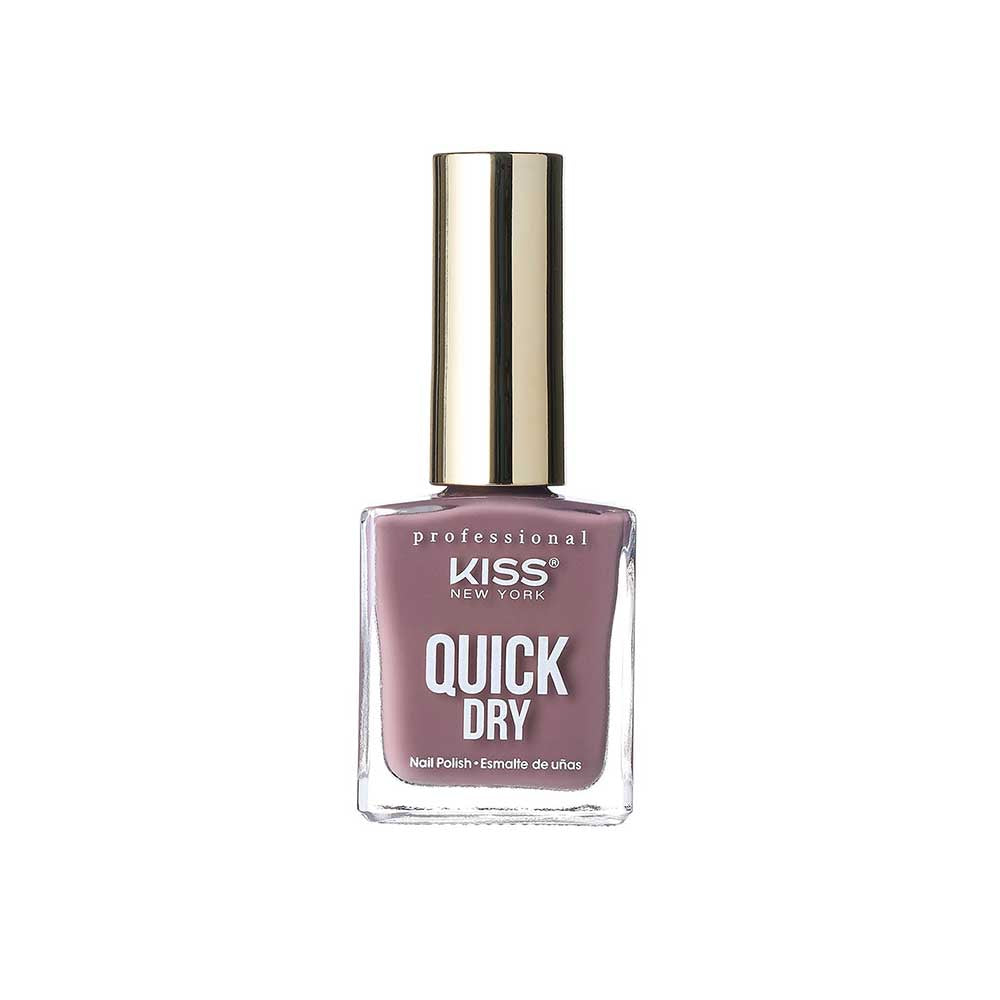 Red By Kiss Quick Dry Nail Polish Fast Dry 1 Minute Chip Resistant Shine