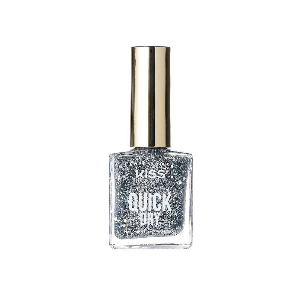 Red By Kiss Quick Dry Nail Polish Fast Dry 1 Minute Chip Resistant Shine