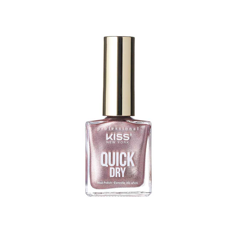 Red By Kiss Quick Dry Nail Polish Fast Dry 1 Minute Chip Resistant Shine