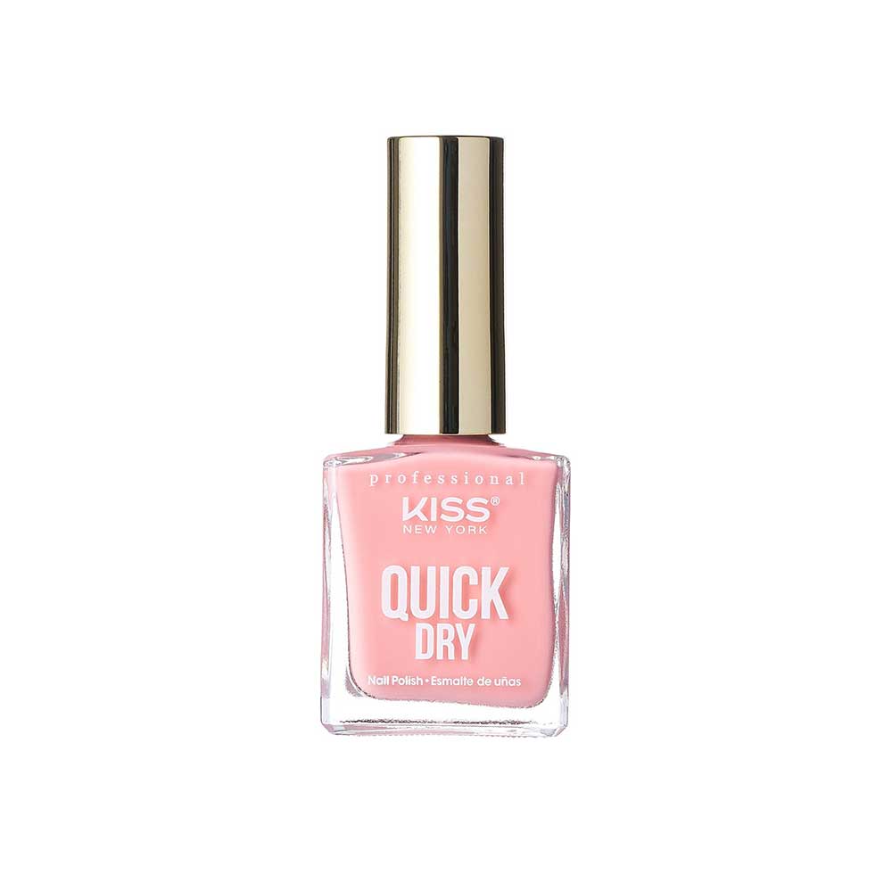 Red By Kiss Quick Dry Nail Polish Fast Dry 1 Minute Chip Resistant Shine