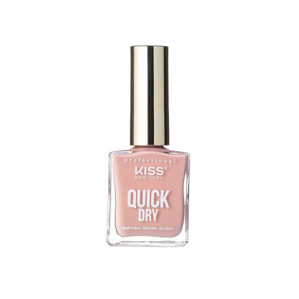 Red By Kiss Quick Dry Nail Polish Fast Dry 1 Minute Chip Resistant Shine