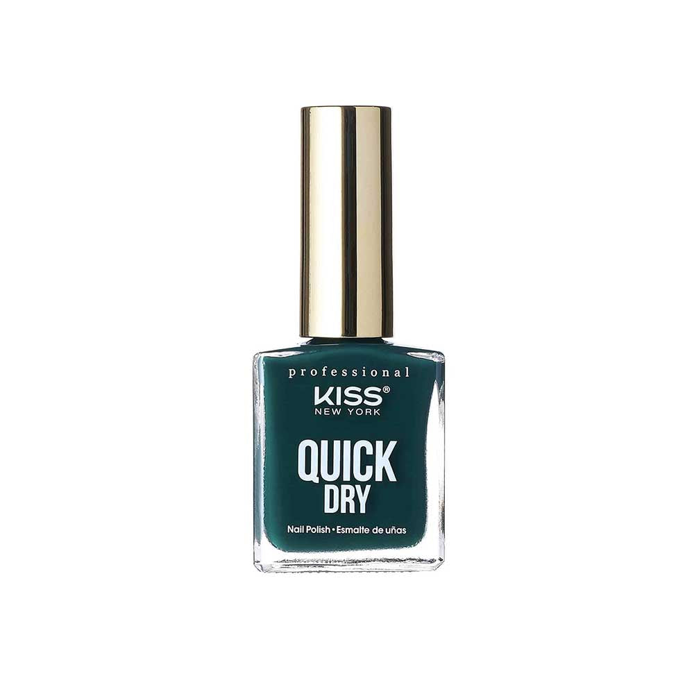 Red By Kiss Quick Dry Nail Polish Fast Dry 1 Minute Chip Resistant Shine