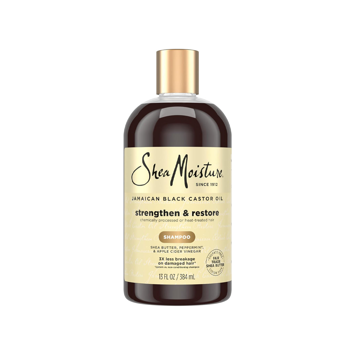 Shea Moisture Jamaican Black Castor Oil Shampoo 13oz Strengthen Restore Hair