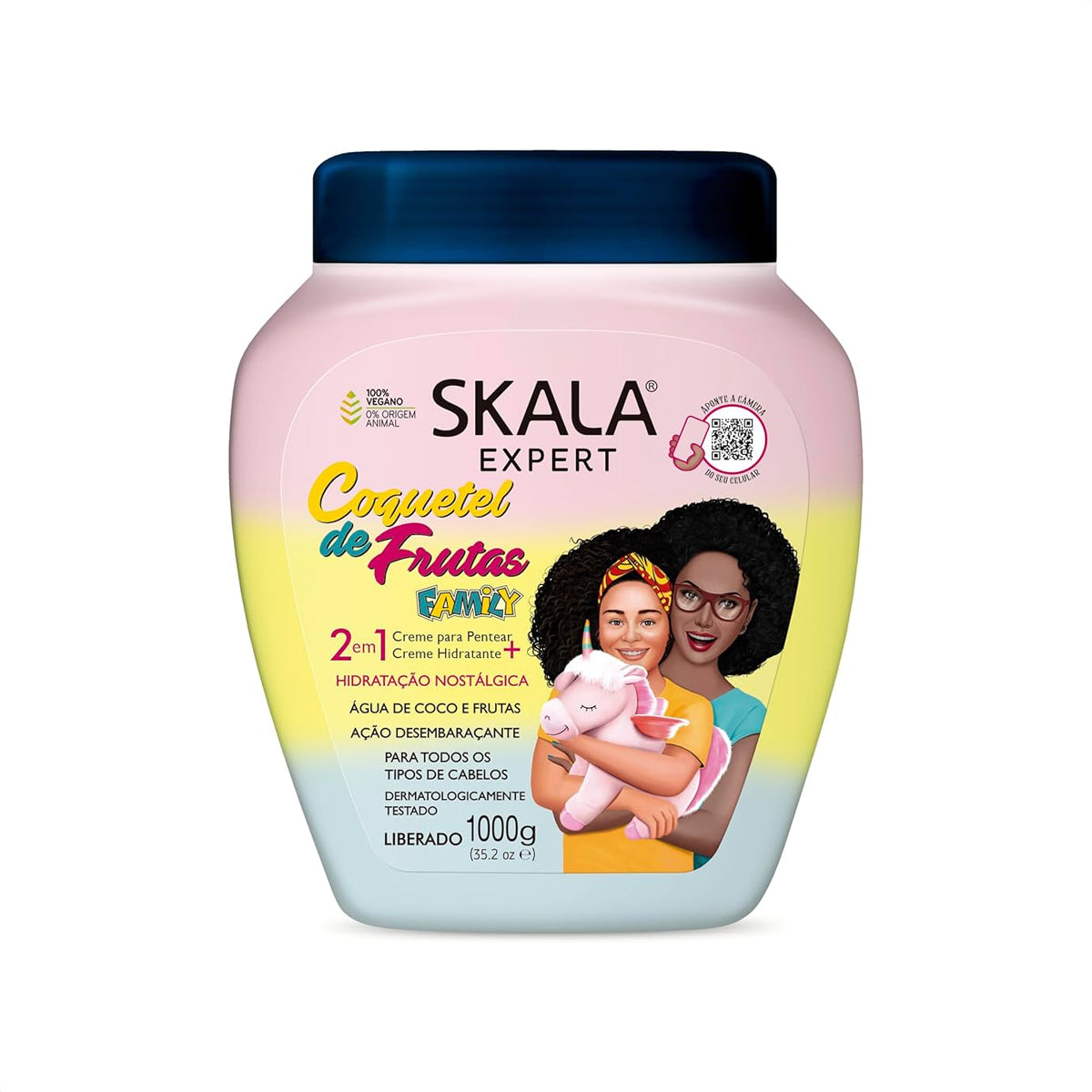 Skala Expert Fruit Cocktail Family 2 in 1 Combing Cream 1000g