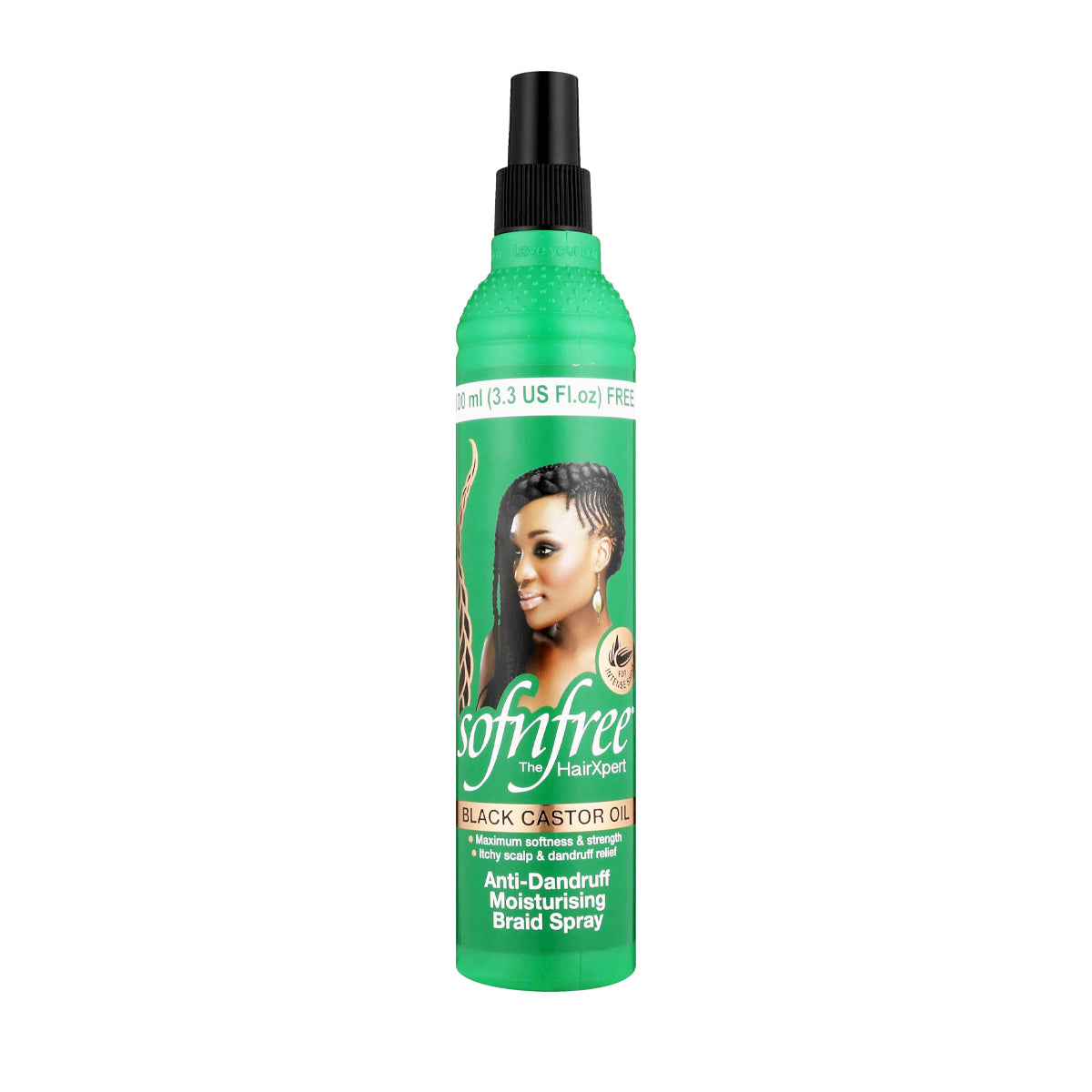 Sofnfree anti dandruff moisturizing braid spray 350ml