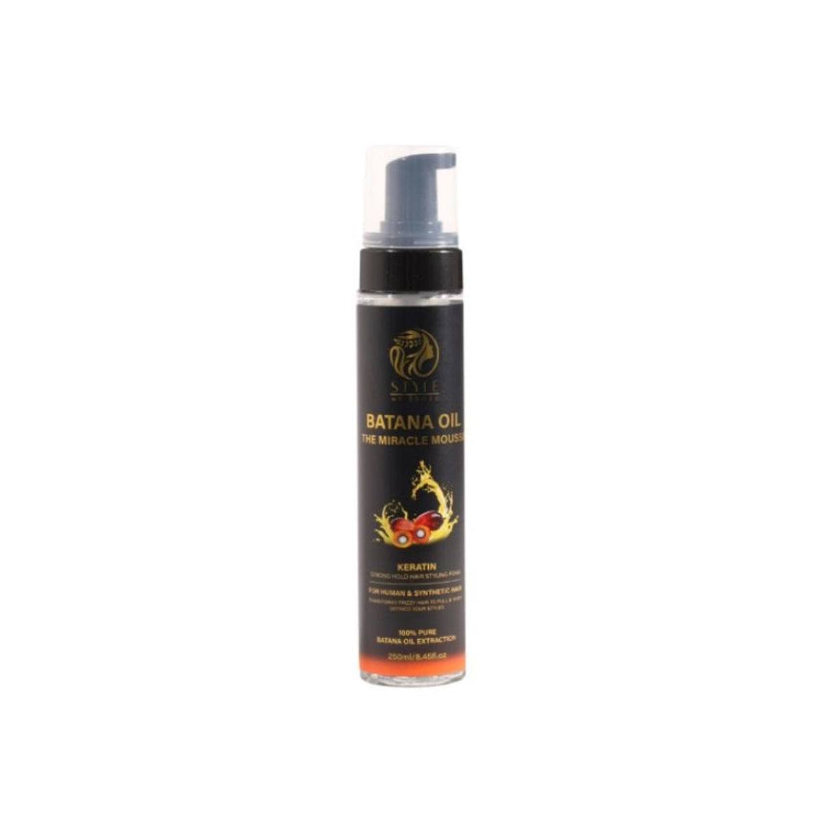 Style My Edges Batana Oil Mousse 250ml Hair Styling Foam