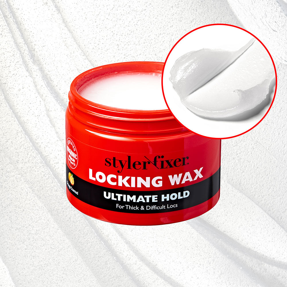 Red By Kiss Styler Fixer Locking Wax Ultimate Hold 6oz for Braids Twists Locs