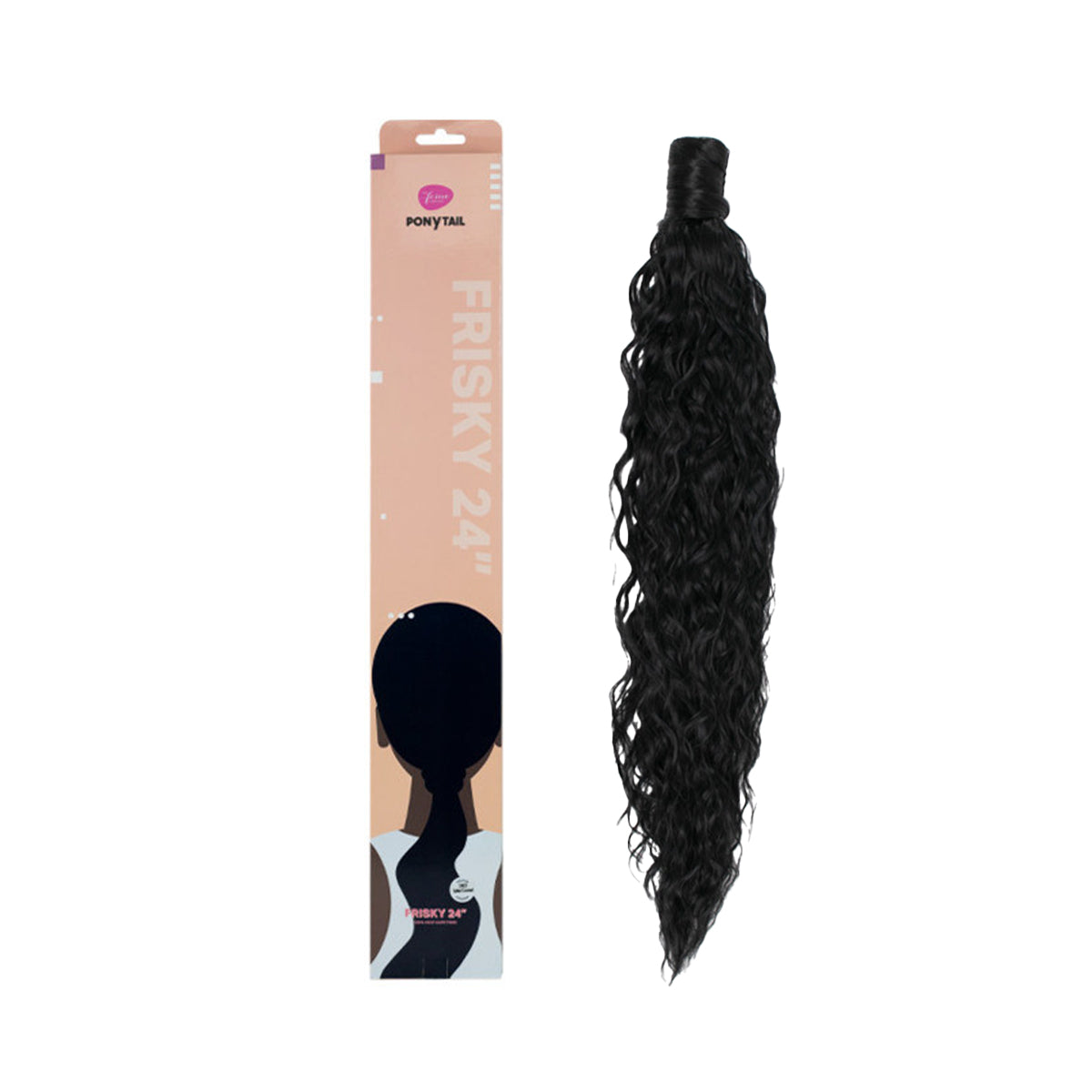 Feme Collection Frisky Wraparound Ponytail Heat Resistant Synthetic Hair Extension