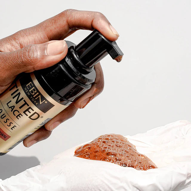 Ebin New York Tinted Lace Mousse Medium Dark Brown 100ml