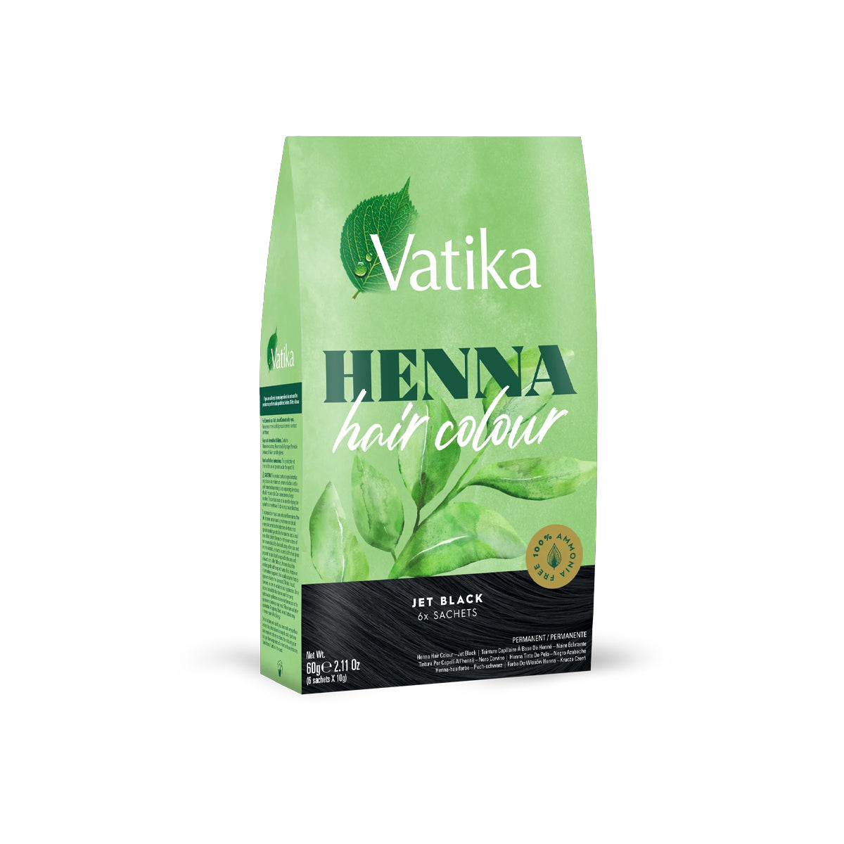 Dabur Vatika Henna Hair Colour Ammonia Free Natural Grey Coverage