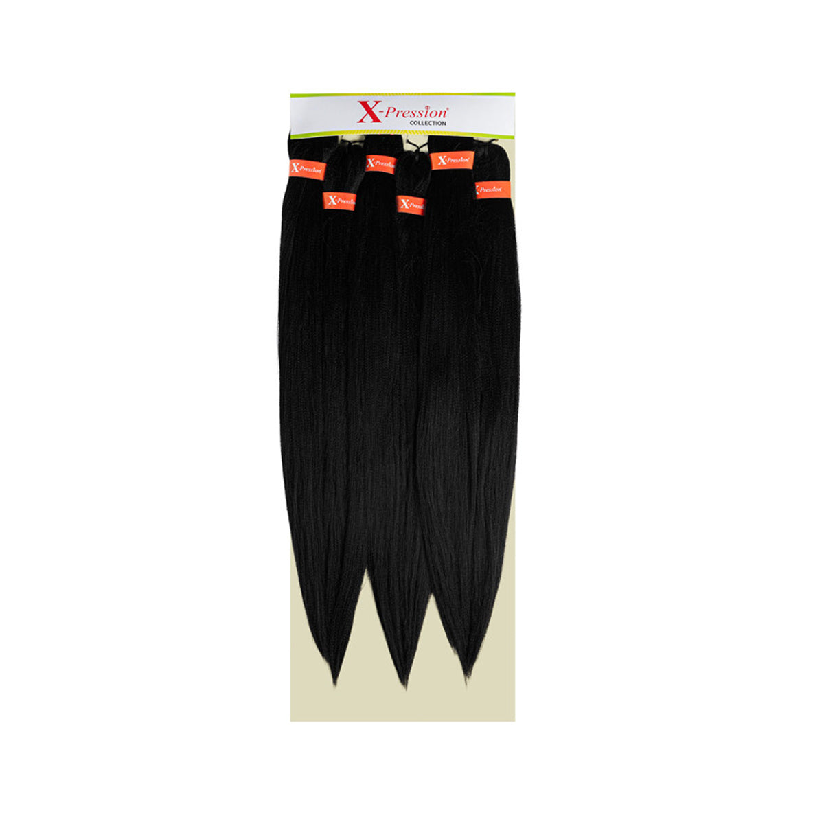 X-Pression Pre-Stretched 6X 52” Braiding Hair Extensions – 100% Kanekalon Ultra