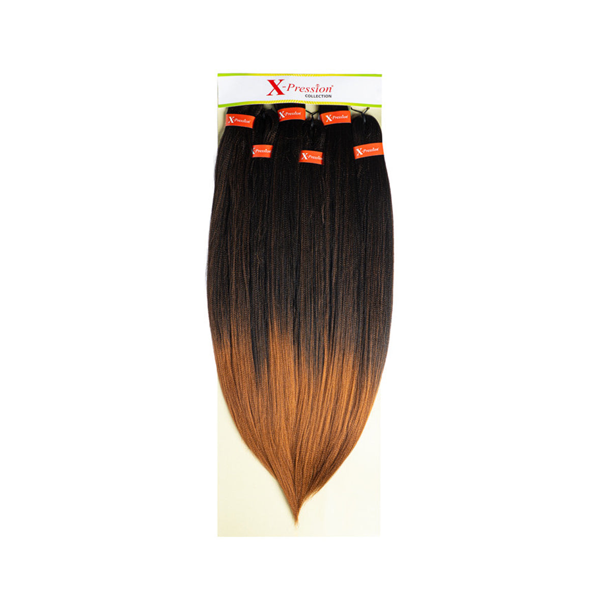X-Pression Pre-Stretched 6X 52” Braiding Hair Extensions – 100% Kanekalon Ultra