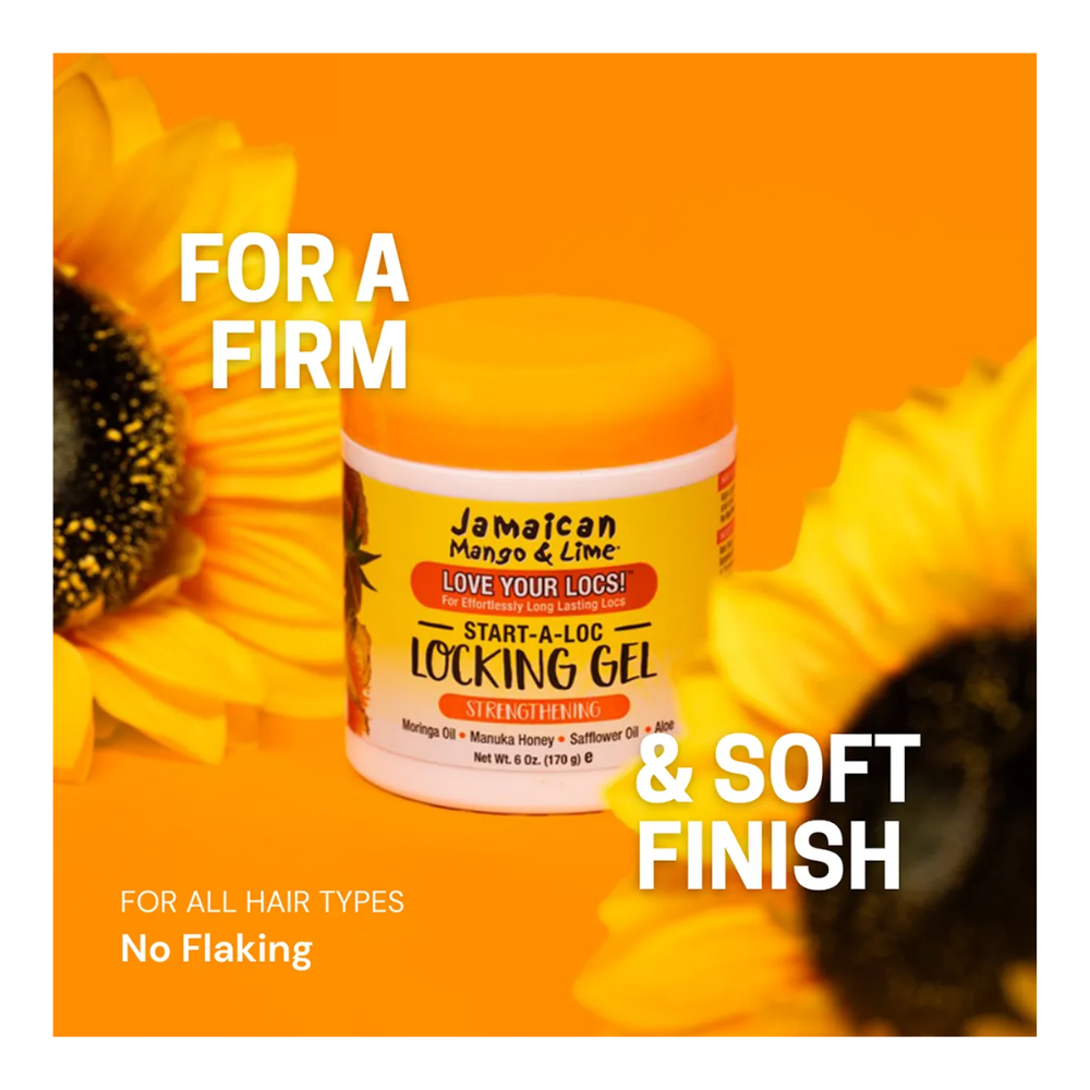 Jamaican Mango & Lime Locking Gel 6oz for Locs, Twists & Braids