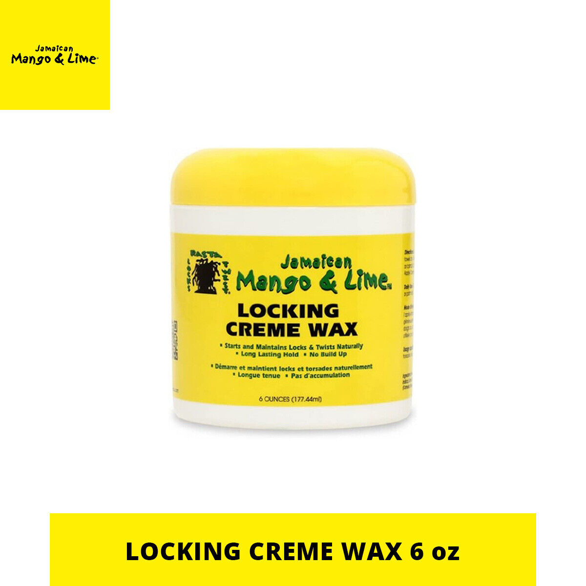 Jamaican Mango & Lime Locking Crème Wax 6oz Beauty Cave London _ AfroCaribbean Cosmetics Store